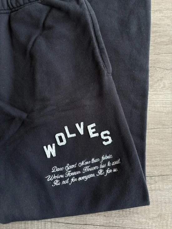 Darc Sport Black Joggers with White Logo - Picture 4 of 4